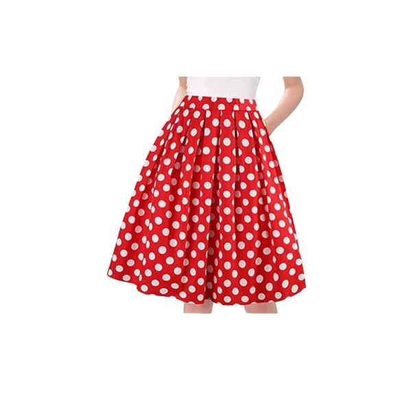 BNWT Taydey A-Line Pleated Vintage Skirts - Picture 2 of 6